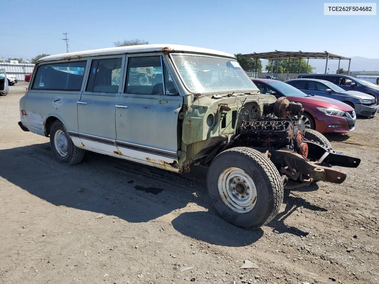 1972 GMC Suburban VIN: TCE262F504682 Lot: 69260804