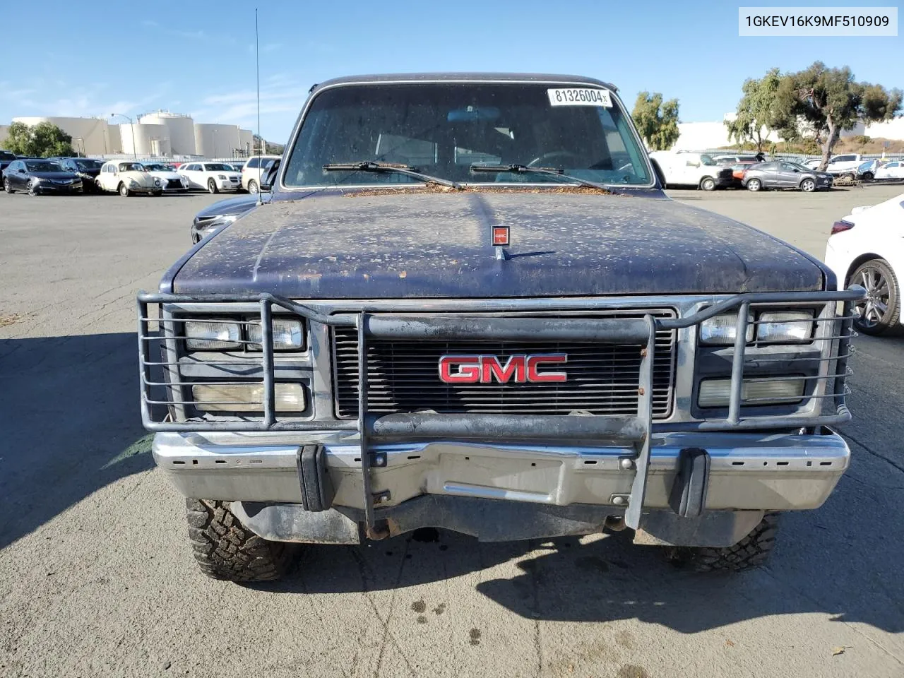 1991 GMC Suburban V15 Conventional VIN: 1GKEV16K9MF510909 Lot: 81326004