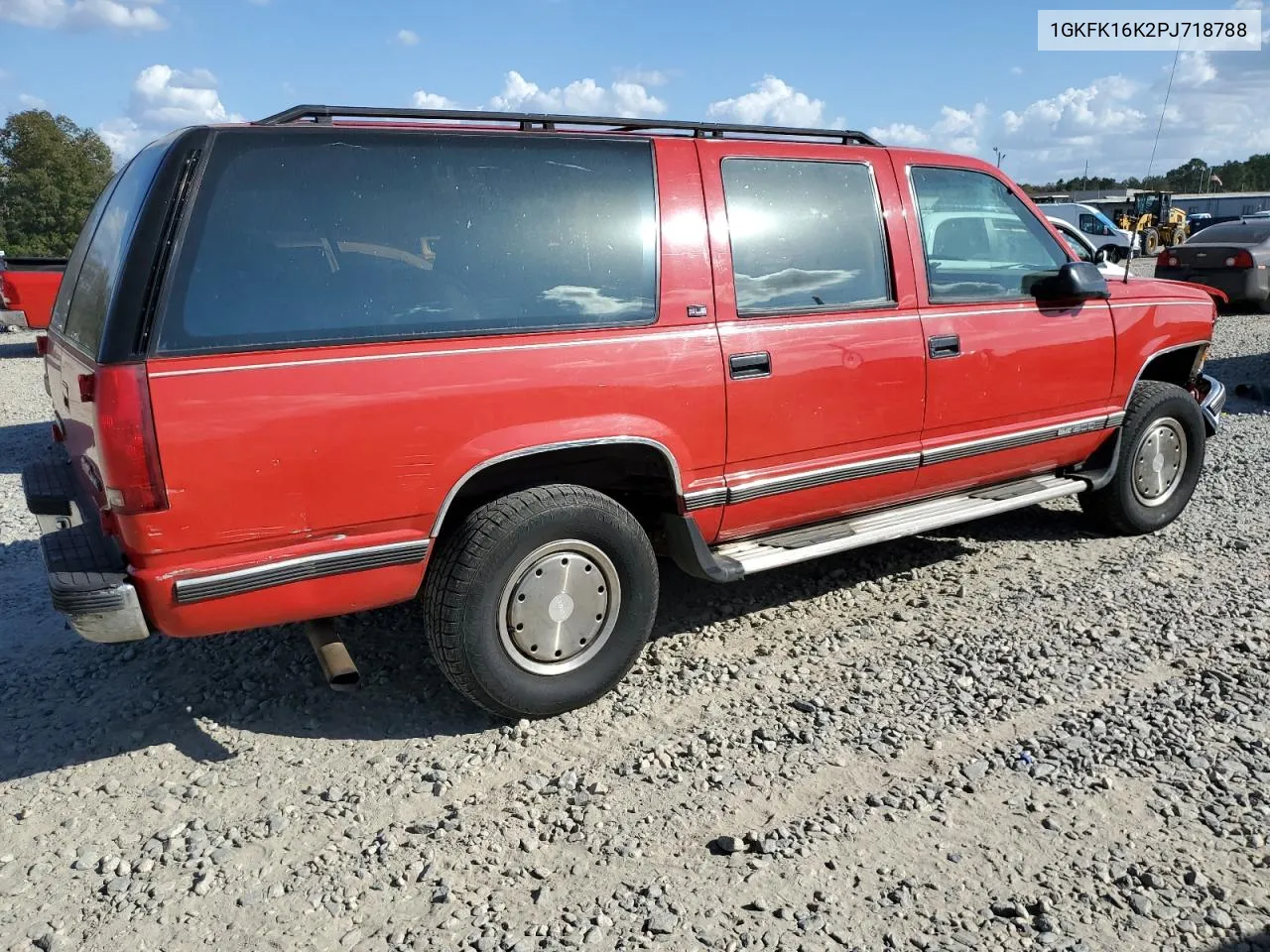 1993 GMC Suburban K1500 VIN: 1GKFK16K2PJ718788 Lot: 77080724