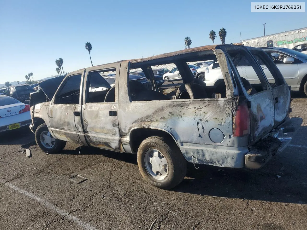 1994 GMC Suburban C1500 VIN: 1GKEC16K3RJ769051 Lot: 74576864