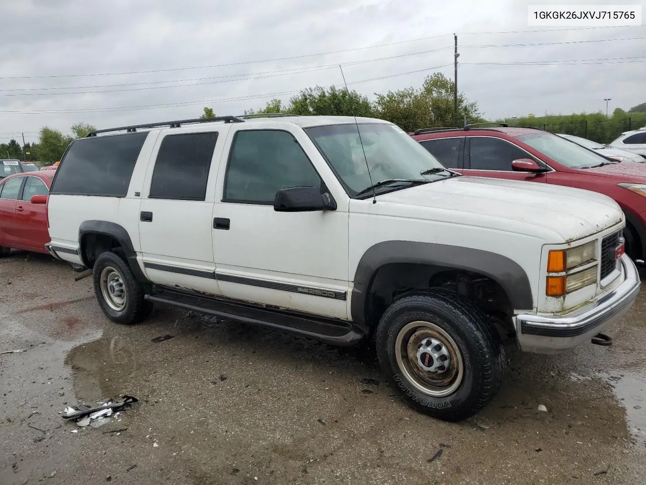 1997 GMC Suburban K2500 VIN: 1GKGK26JXVJ715765 Lot: 73188284