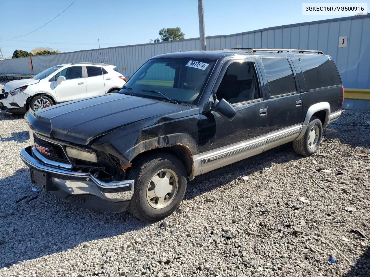 1997 GMC Suburban C1500 VIN: 3GKEC16R7VG500916 Lot: 76617314