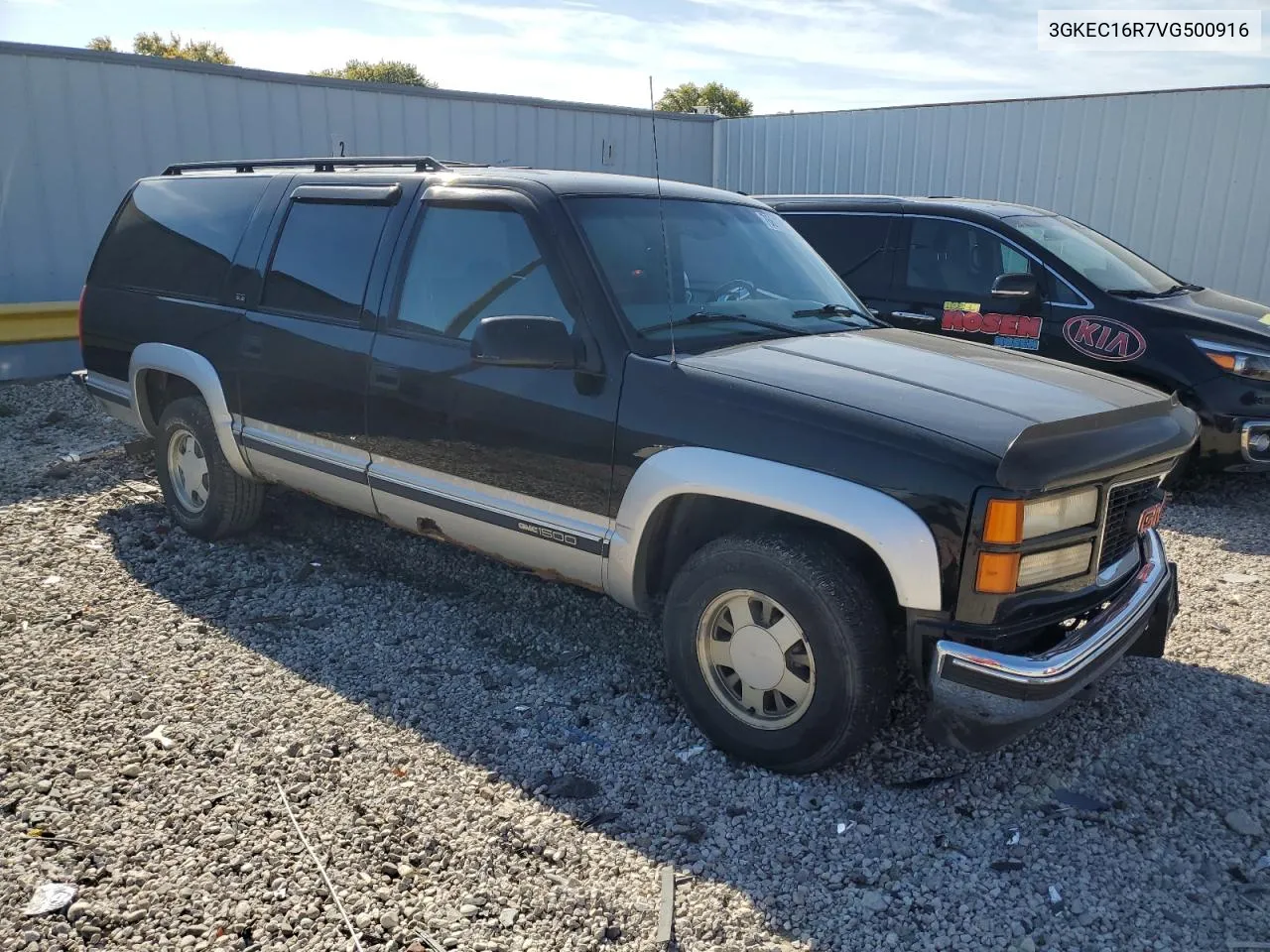 1997 GMC Suburban C1500 VIN: 3GKEC16R7VG500916 Lot: 76617314