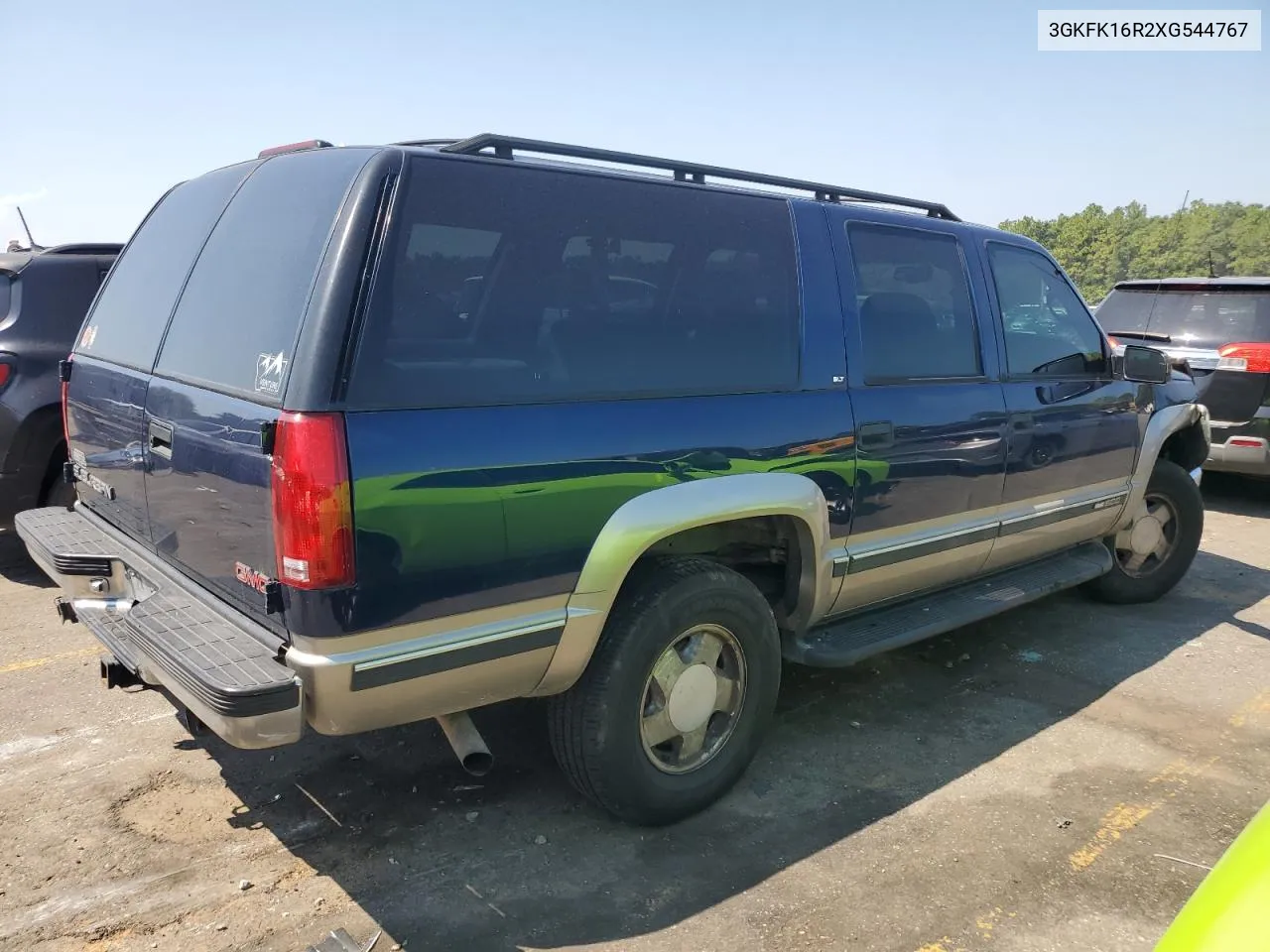 1999 GMC Suburban K1500 VIN: 3GKFK16R2XG544767 Lot: 67078414