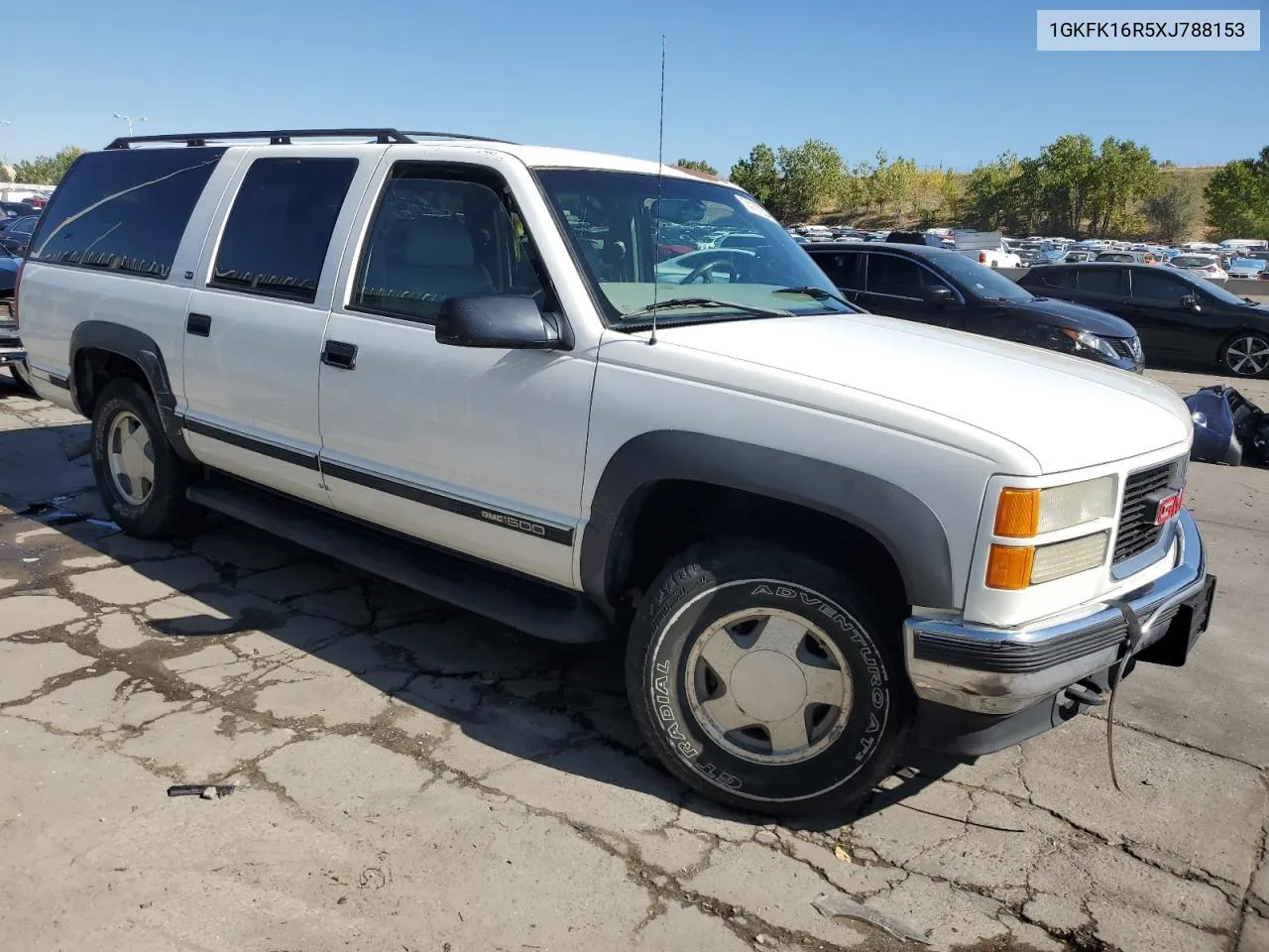 1999 GMC Suburban K1500 VIN: 1GKFK16R5XJ788153 Lot: 74107834