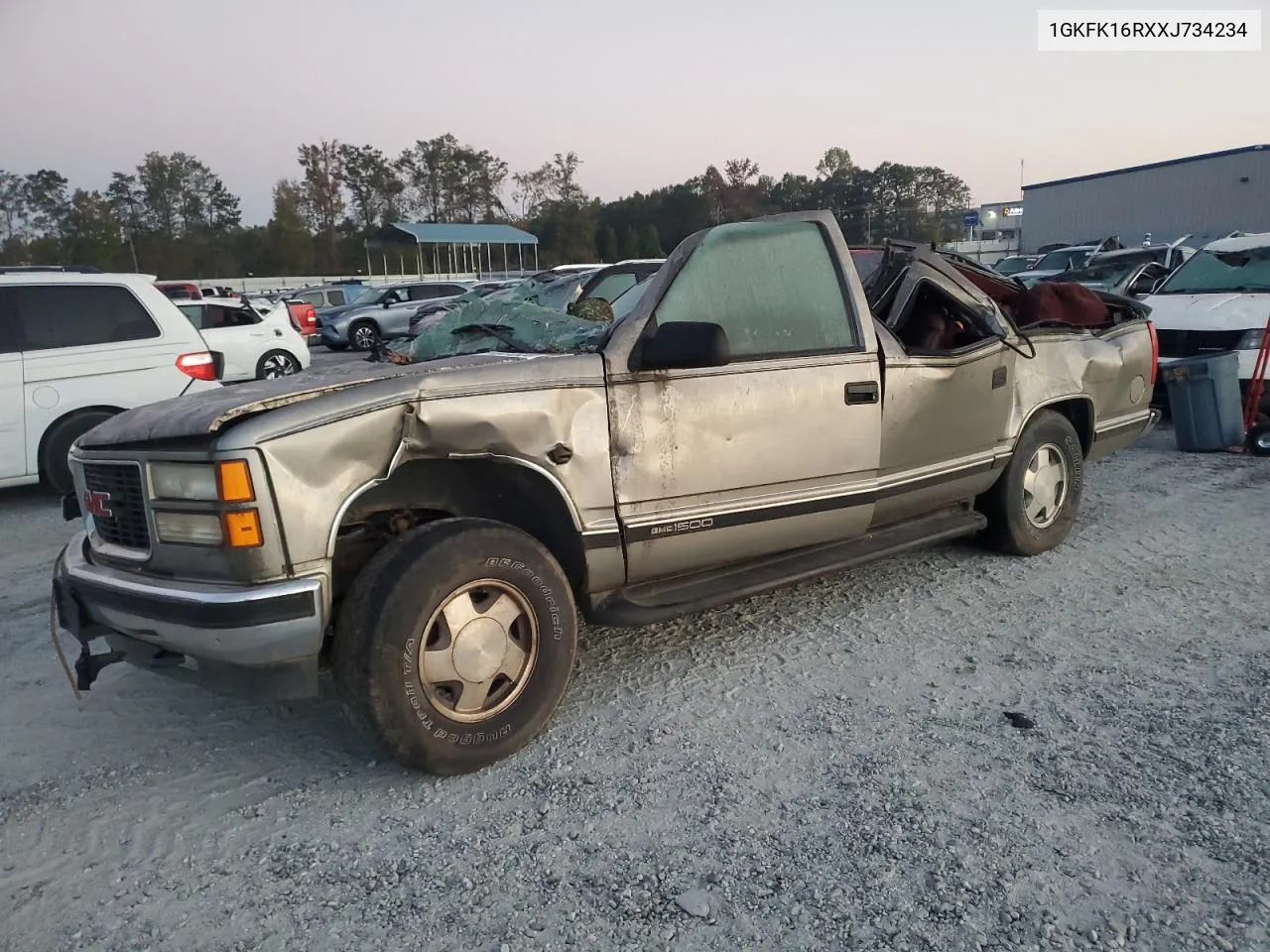 1999 GMC Suburban K1500 VIN: 1GKFK16RXXJ734234 Lot: 74974834