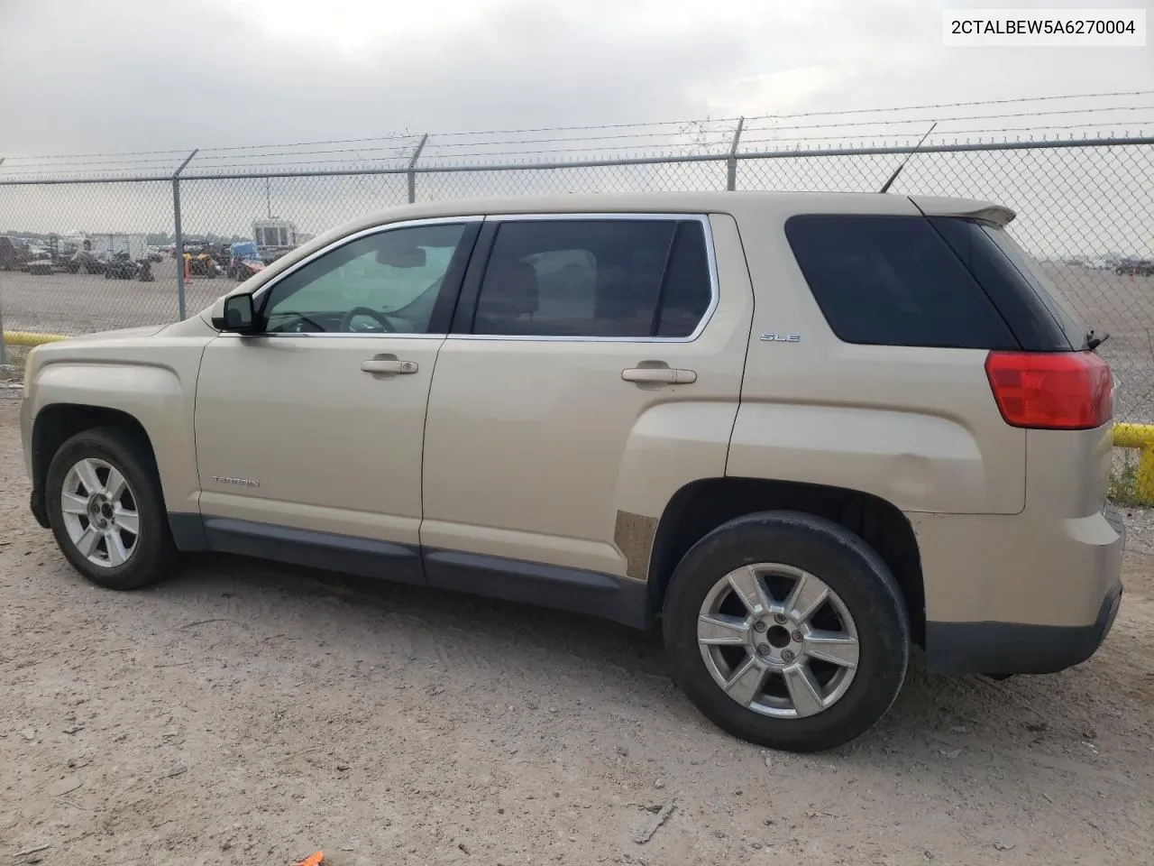 2010 GMC Terrain Sle VIN: 2CTALBEW5A6270004 Lot: 51205354