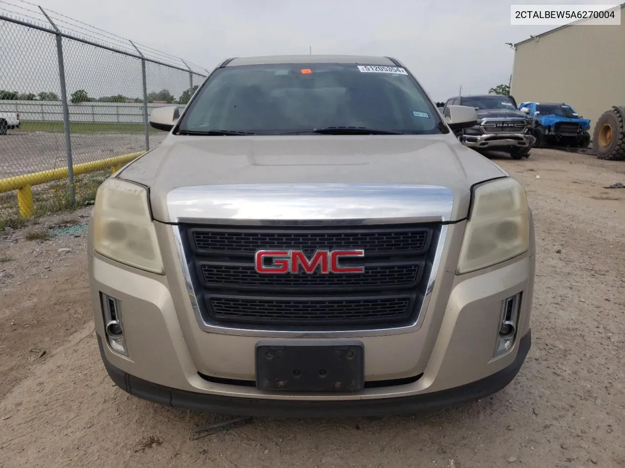 2CTALBEW5A6270004 2010 GMC Terrain Sle