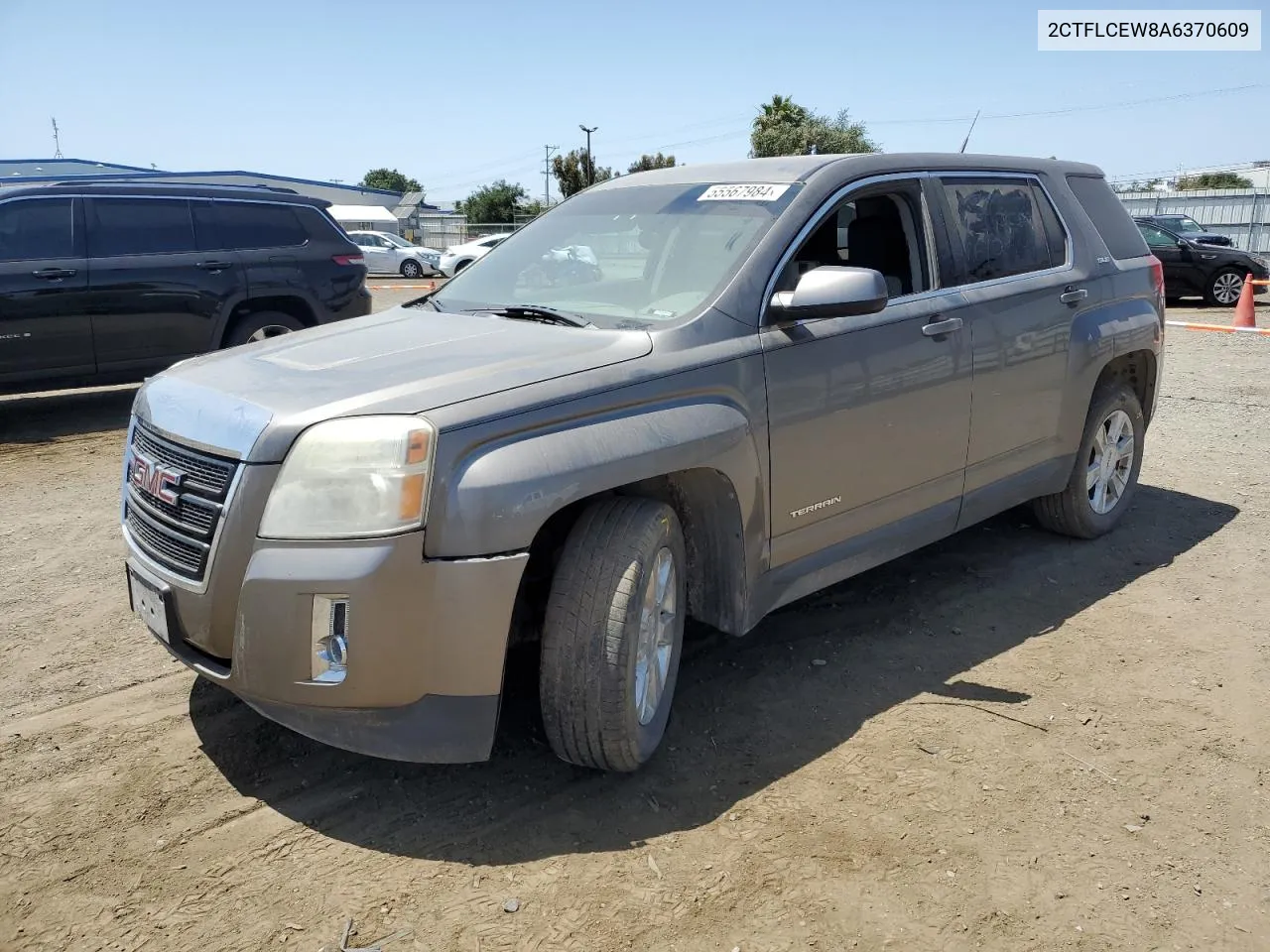 2010 GMC Terrain Sle VIN: 2CTFLCEW8A6370609 Lot: 55567984