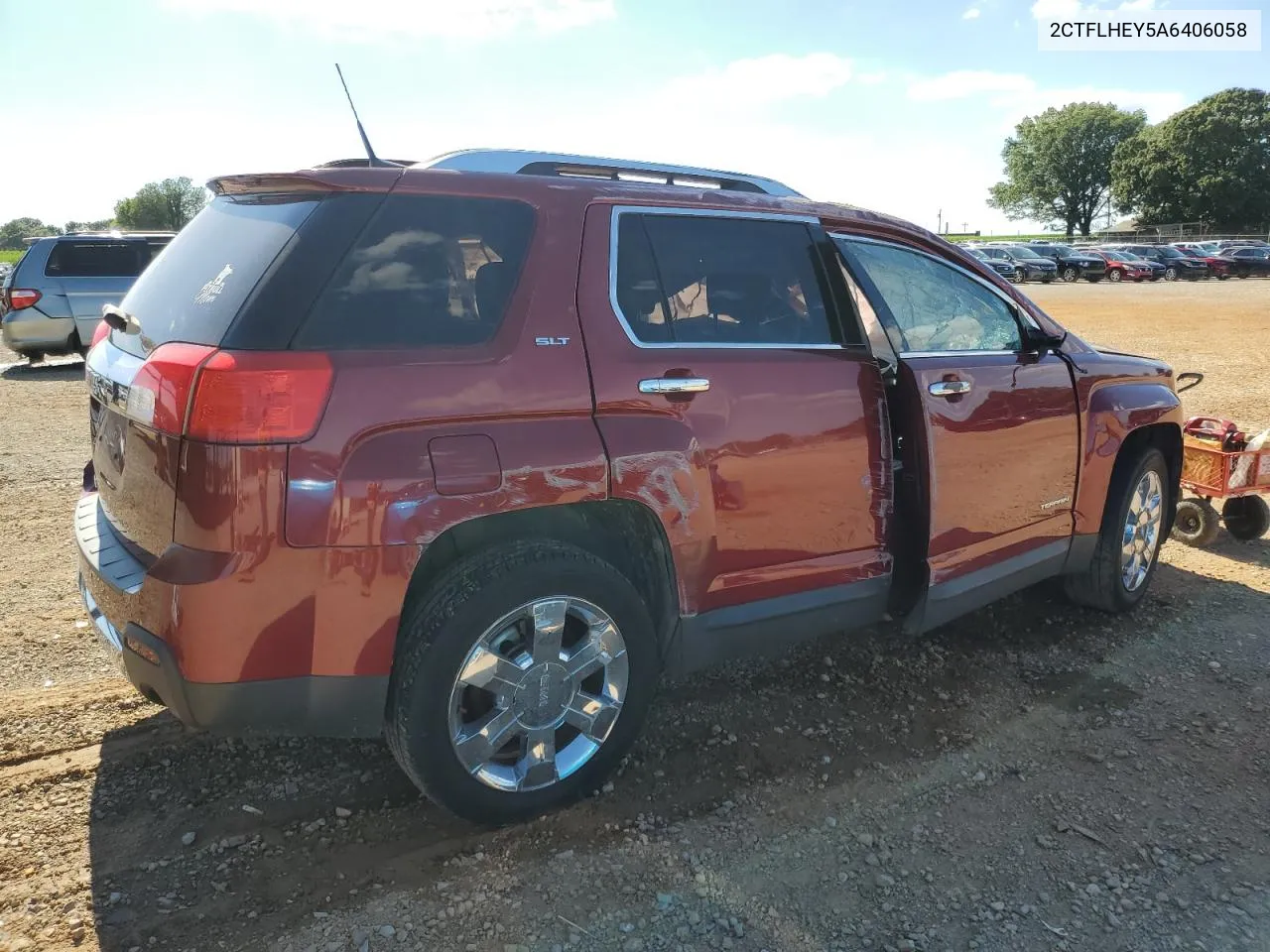 2010 GMC Terrain Slt VIN: 2CTFLHEY5A6406058 Lot: 58532844