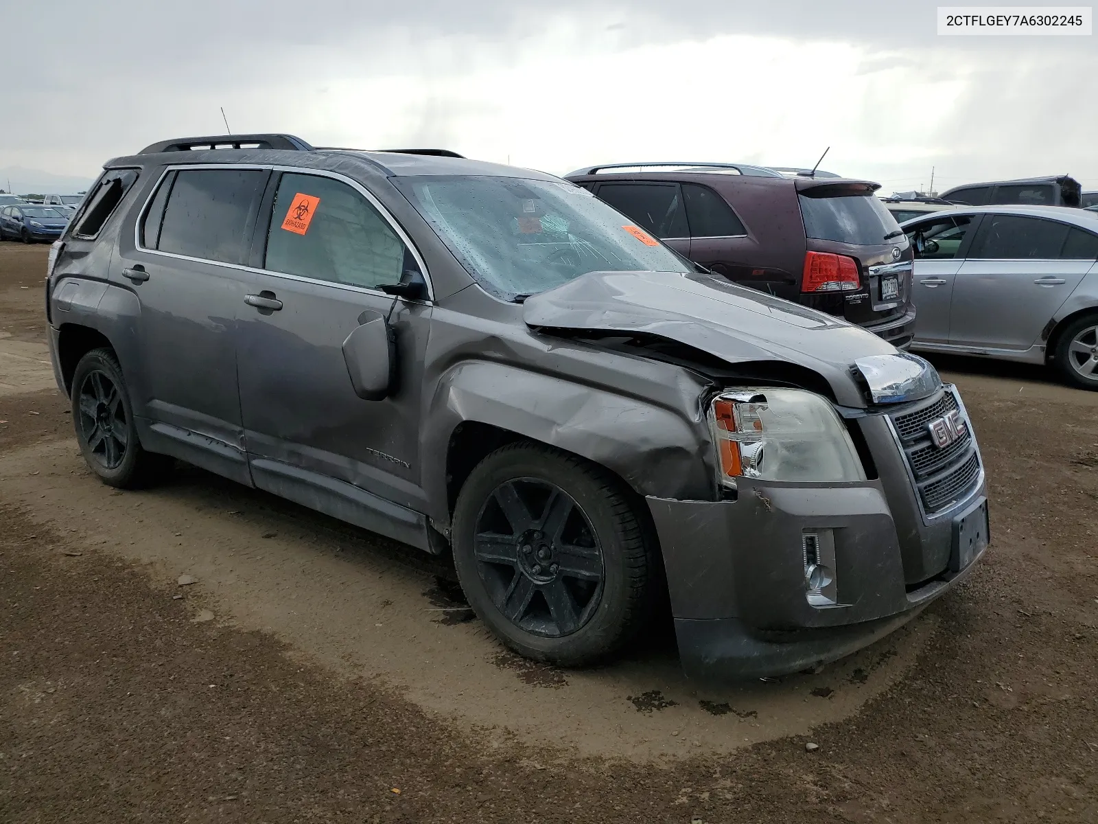 2010 GMC Terrain Slt VIN: 2CTFLGEY7A6302245 Lot: 62498674