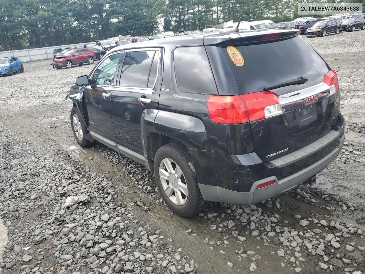 2CTALBEW7A6343633 2010 GMC Terrain Sle