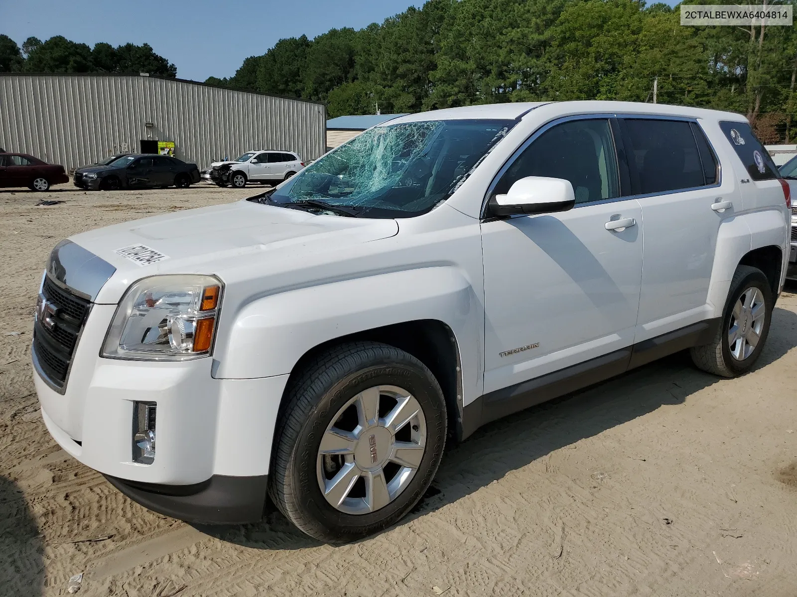 2010 GMC Terrain Sle VIN: 2CTALBEWXA6404814 Lot: 67047254