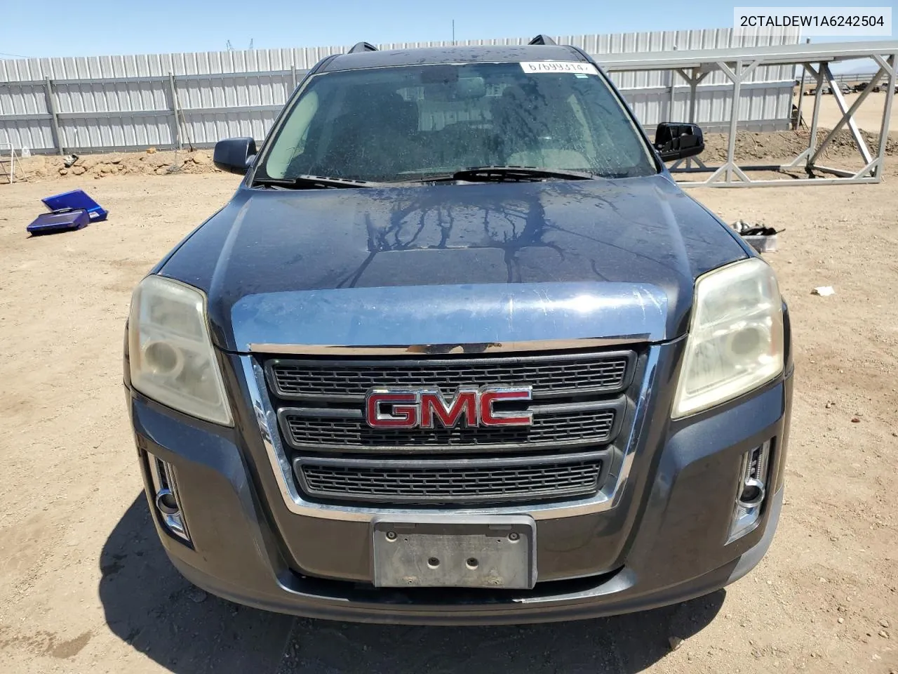 2010 GMC Terrain Sle VIN: 2CTALDEW1A6242504 Lot: 67699314