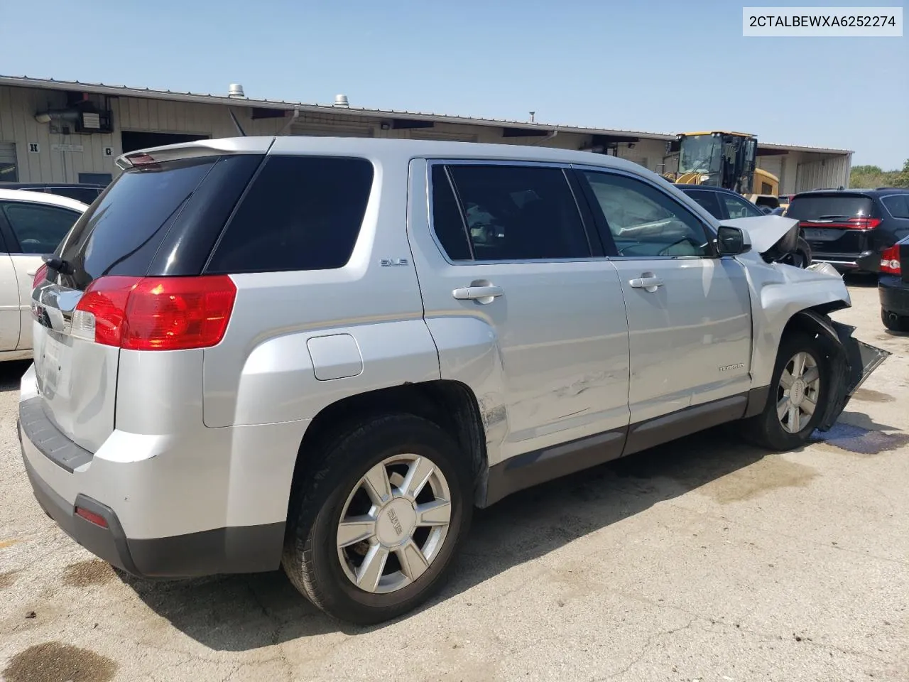 2010 GMC Terrain Sle VIN: 2CTALBEWXA6252274 Lot: 67913014