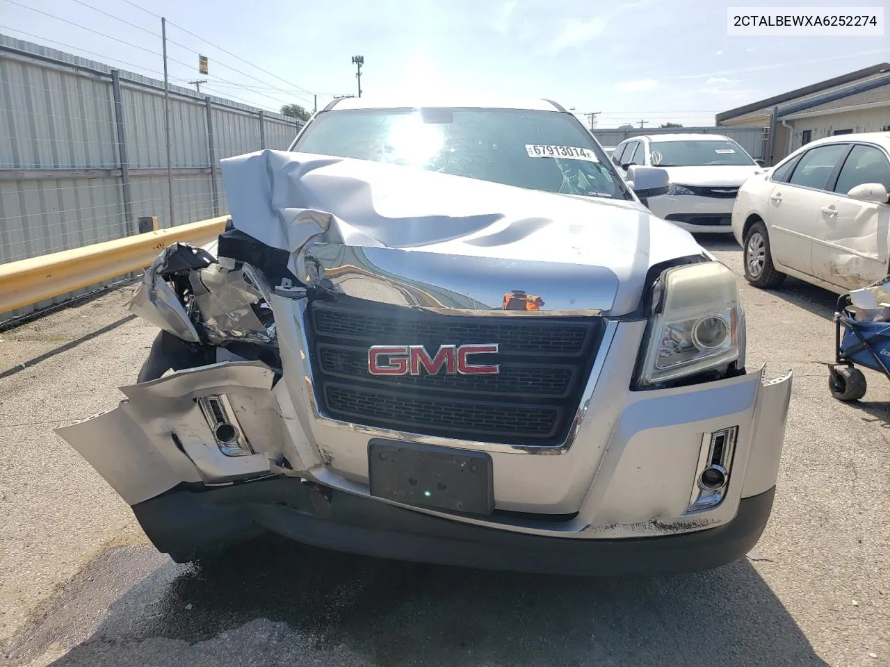 2010 GMC Terrain Sle VIN: 2CTALBEWXA6252274 Lot: 67913014