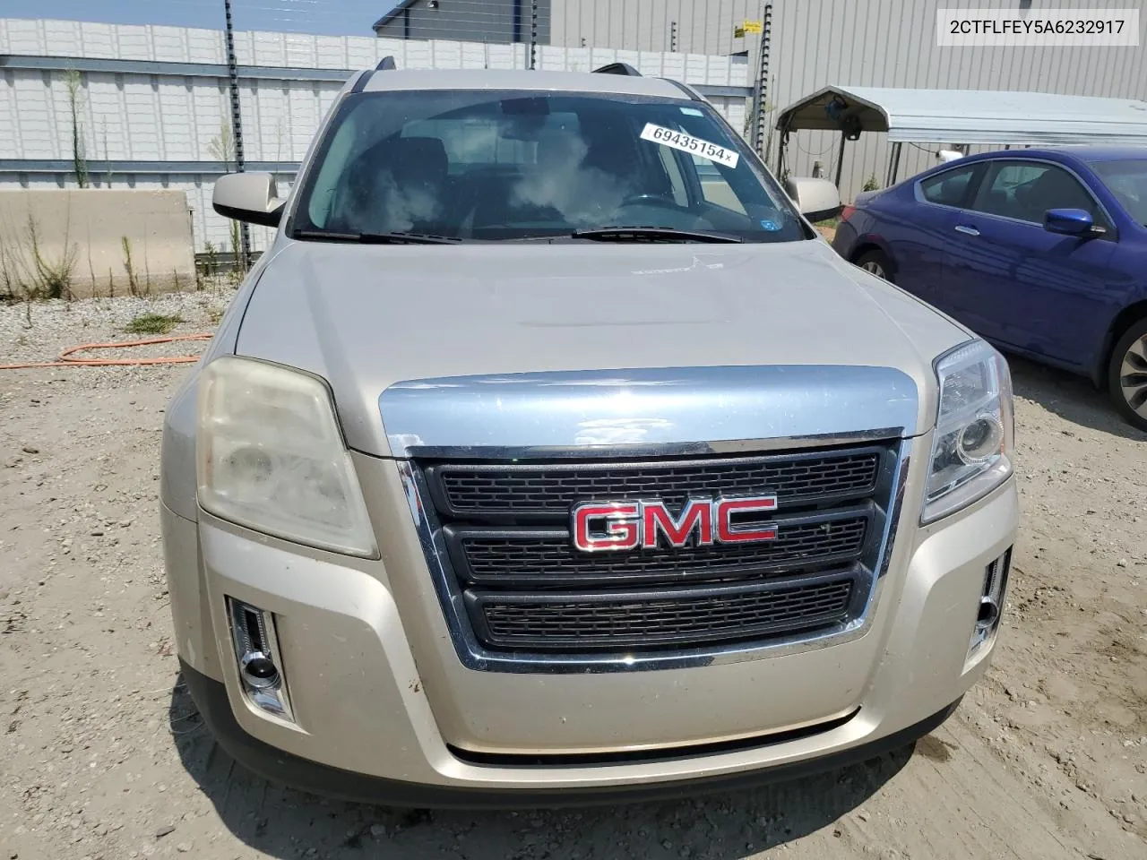 2010 GMC Terrain Slt VIN: 2CTFLFEY5A6232917 Lot: 69435154