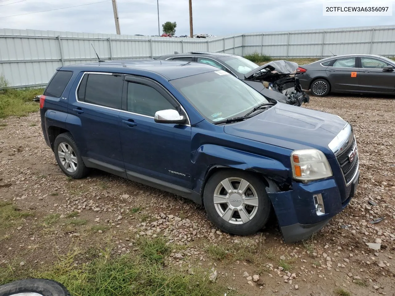 2010 GMC Terrain Sle VIN: 2CTFLCEW3A6356097 Lot: 70059284