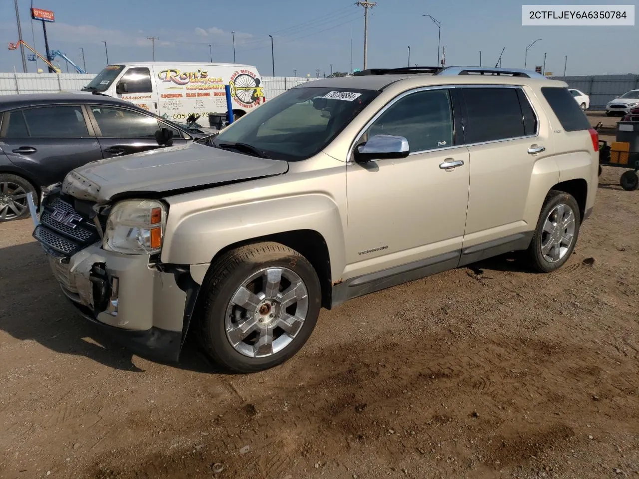 2010 GMC Terrain Slt VIN: 2CTFLJEY6A6350784 Lot: 70709884