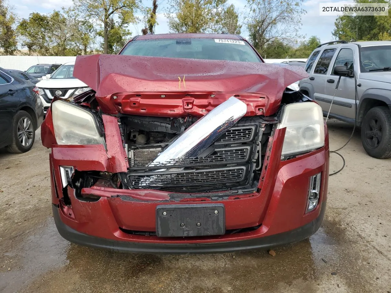 2010 GMC Terrain Sle VIN: 2CTALDEW3A6373630 Lot: 70741223