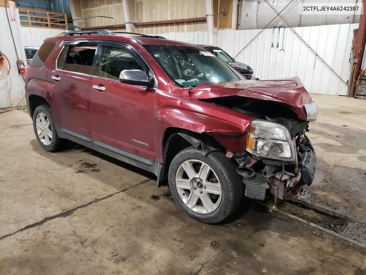 2CTFLJEY4A6242387 2010 GMC Terrain Slt