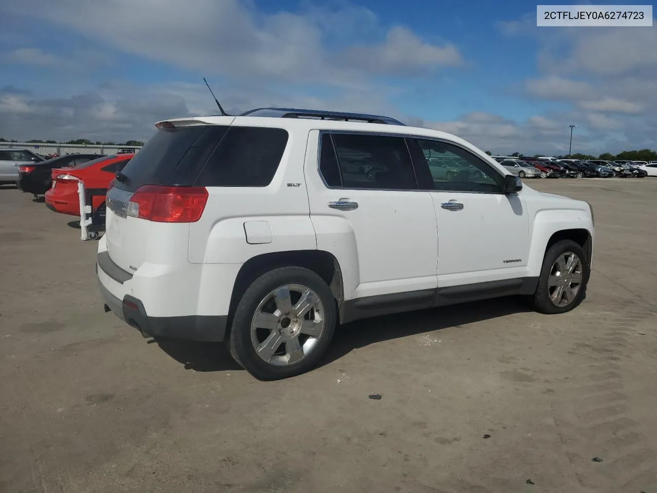 2010 GMC Terrain Slt VIN: 2CTFLJEY0A6274723 Lot: 71292584