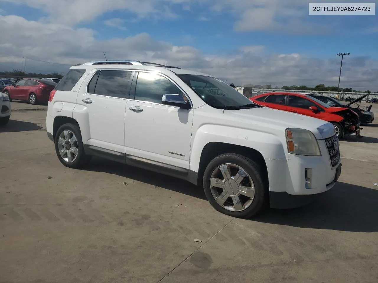 2CTFLJEY0A6274723 2010 GMC Terrain Slt