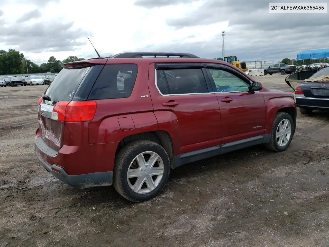 2CTALFEWXA6365455 2010 GMC Terrain Slt