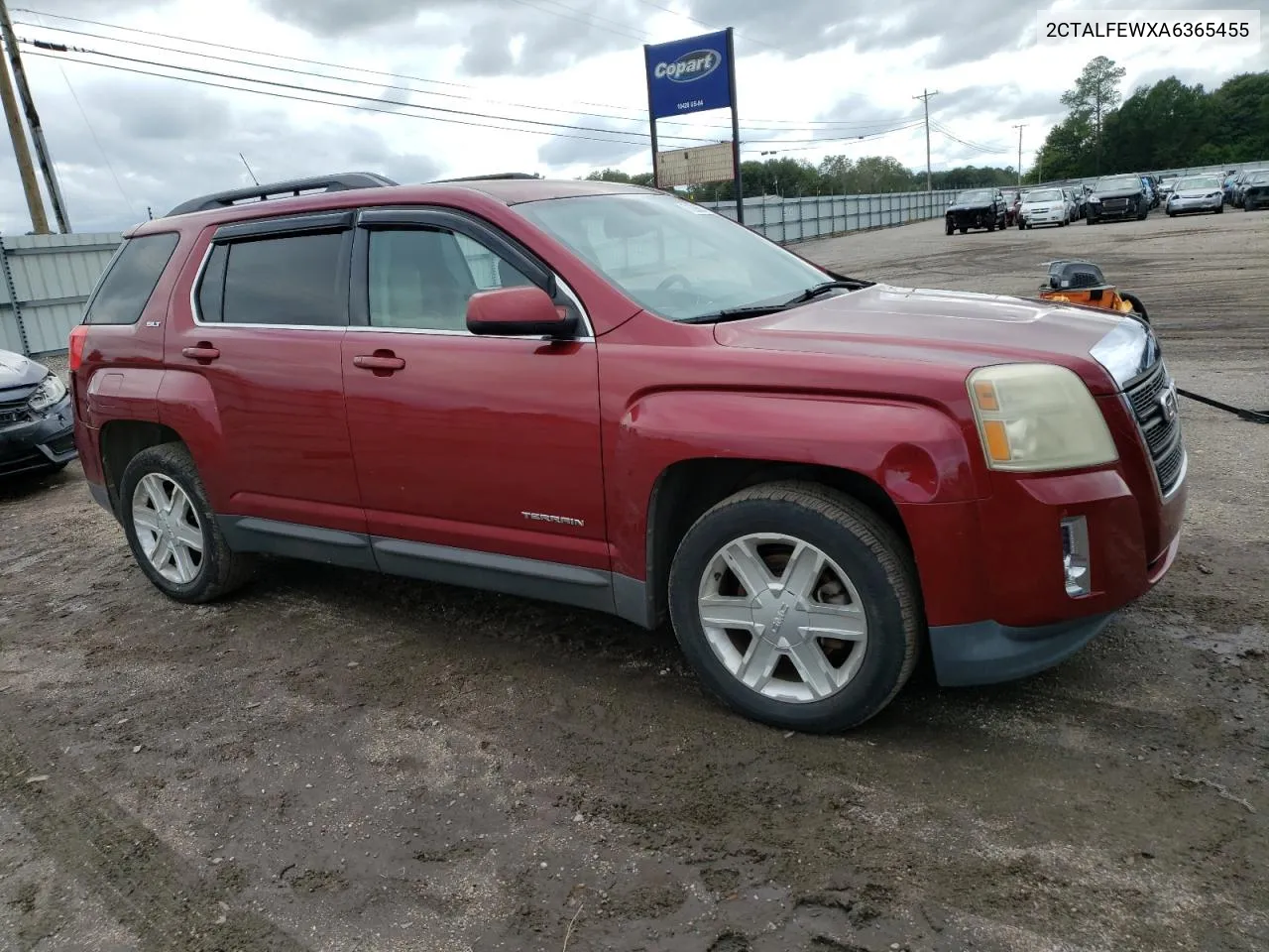 2CTALFEWXA6365455 2010 GMC Terrain Slt