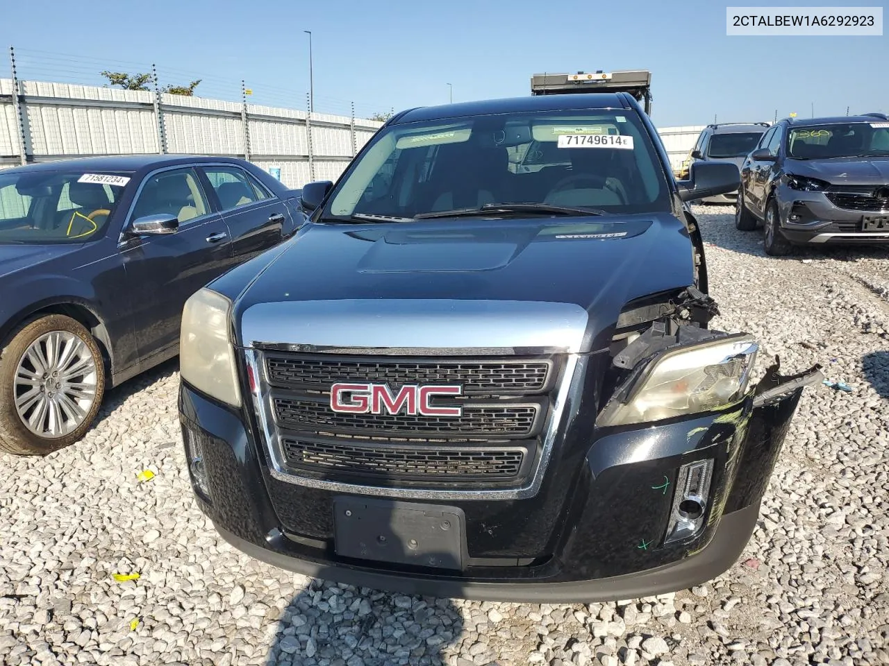 2CTALBEW1A6292923 2010 GMC Terrain Sle