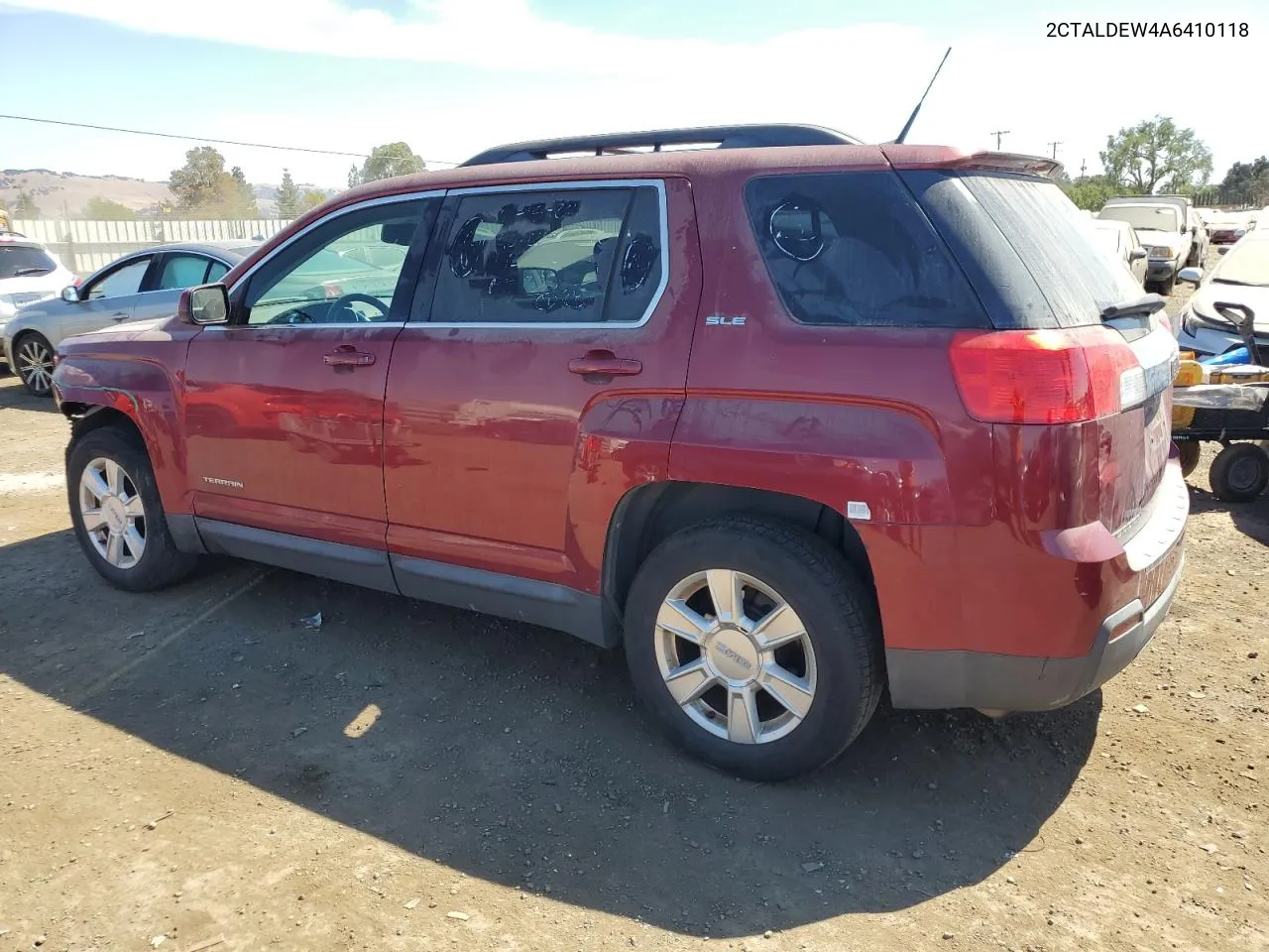 2010 GMC Terrain Sle VIN: 2CTALDEW4A6410118 Lot: 72566504