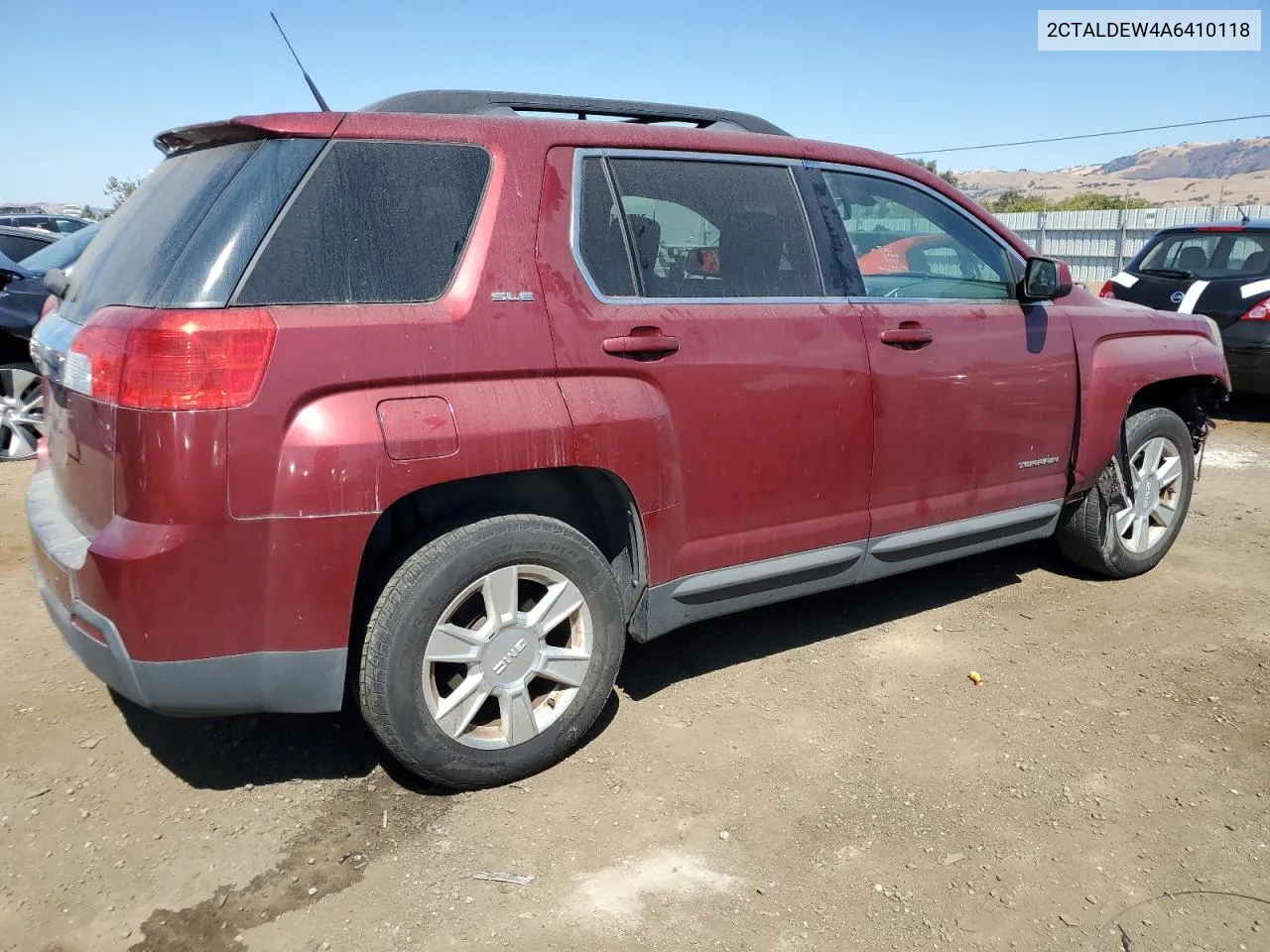 2010 GMC Terrain Sle VIN: 2CTALDEW4A6410118 Lot: 72566504