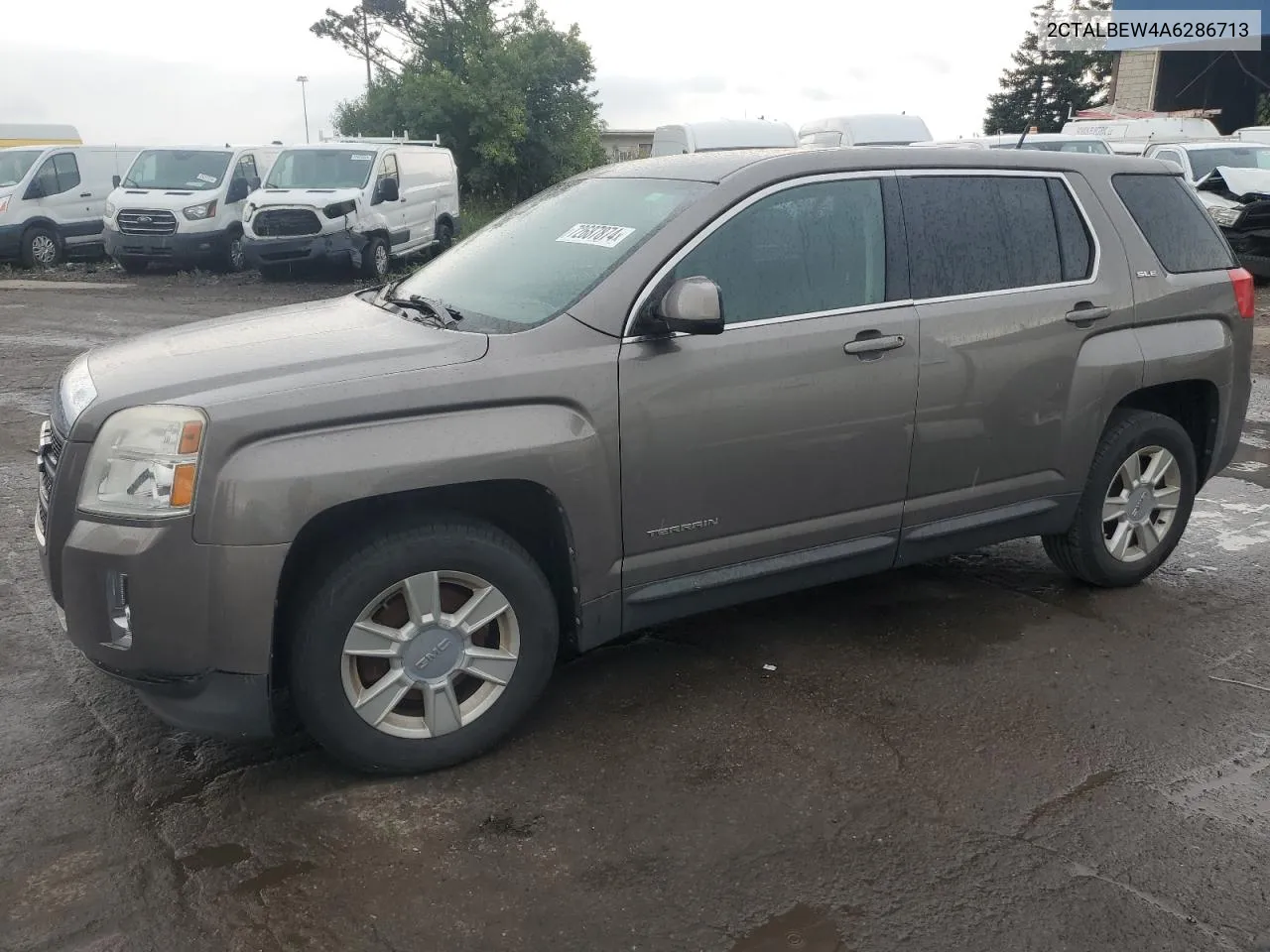 2010 GMC Terrain Sle VIN: 2CTALBEW4A6286713 Lot: 72687874