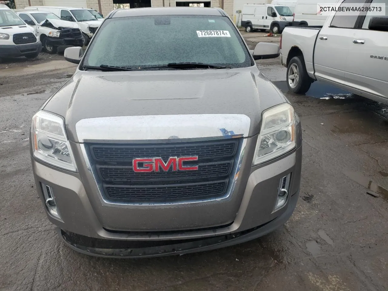 2010 GMC Terrain Sle VIN: 2CTALBEW4A6286713 Lot: 72687874