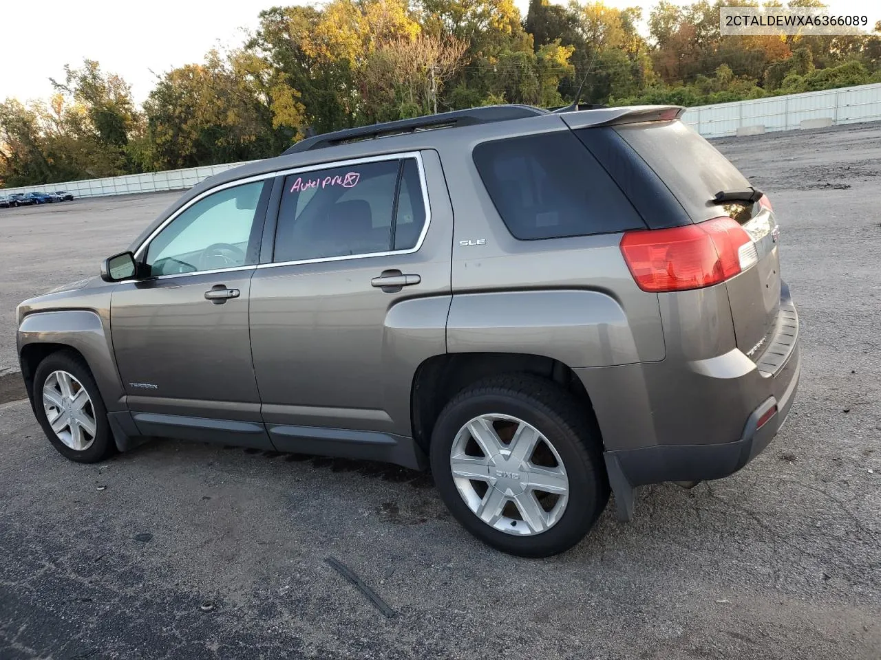 2010 GMC Terrain Sle VIN: 2CTALDEWXA6366089 Lot: 72746303