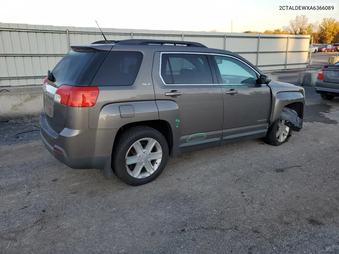 2010 GMC Terrain Sle VIN: 2CTALDEWXA6366089 Lot: 72746303