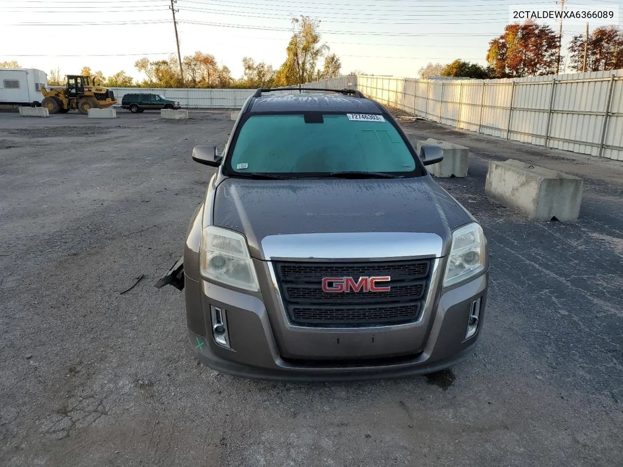 2010 GMC Terrain Sle VIN: 2CTALDEWXA6366089 Lot: 72746303