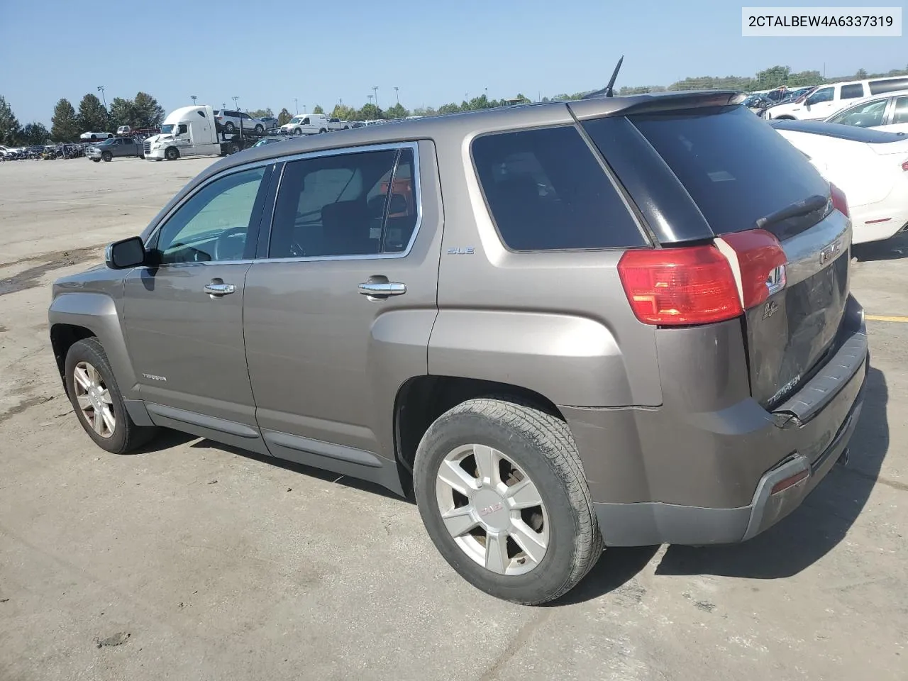 2010 GMC Terrain Sle VIN: 2CTALBEW4A6337319 Lot: 74076774