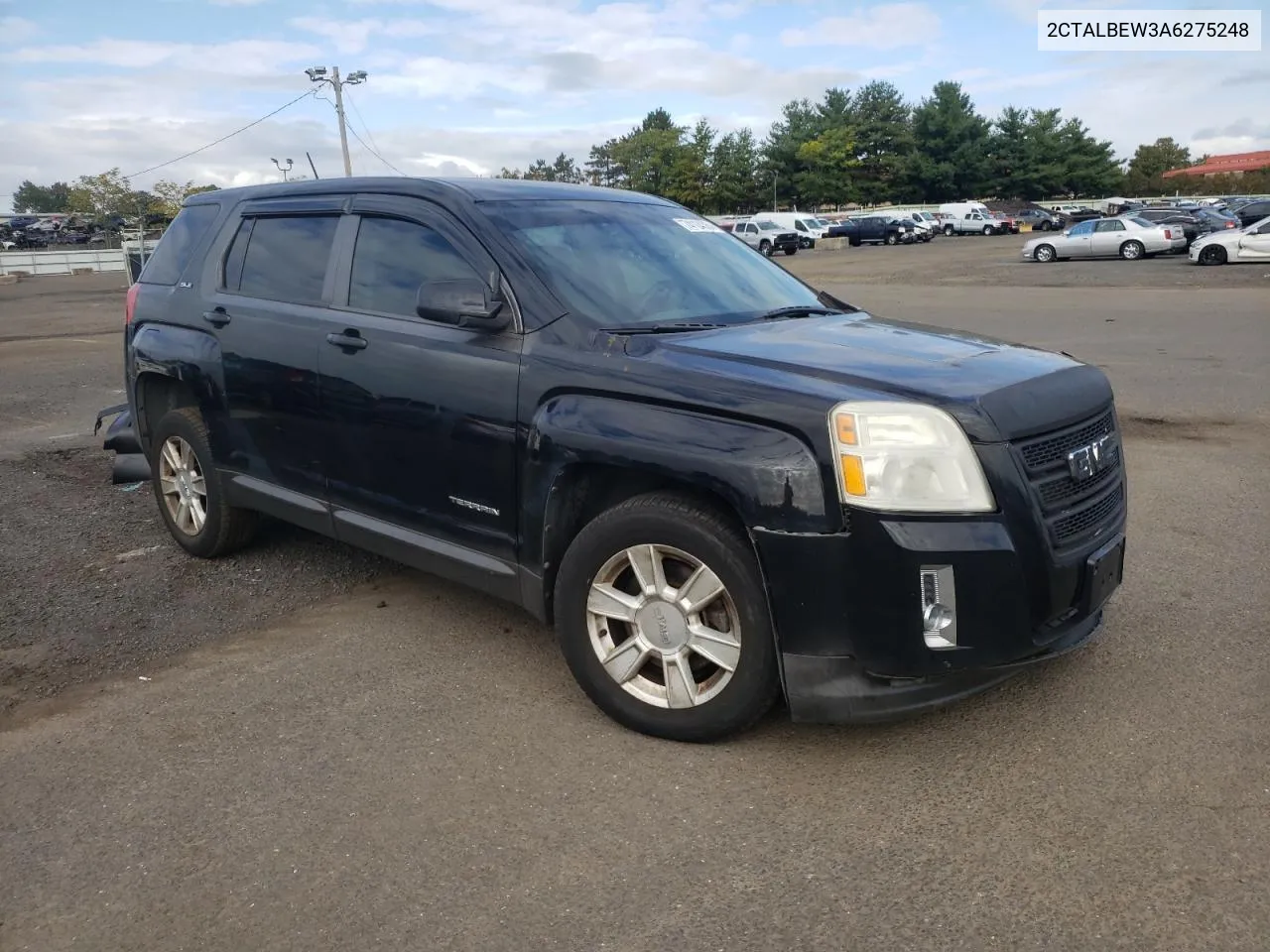 2010 GMC Terrain Sle VIN: 2CTALBEW3A6275248 Lot: 74104364