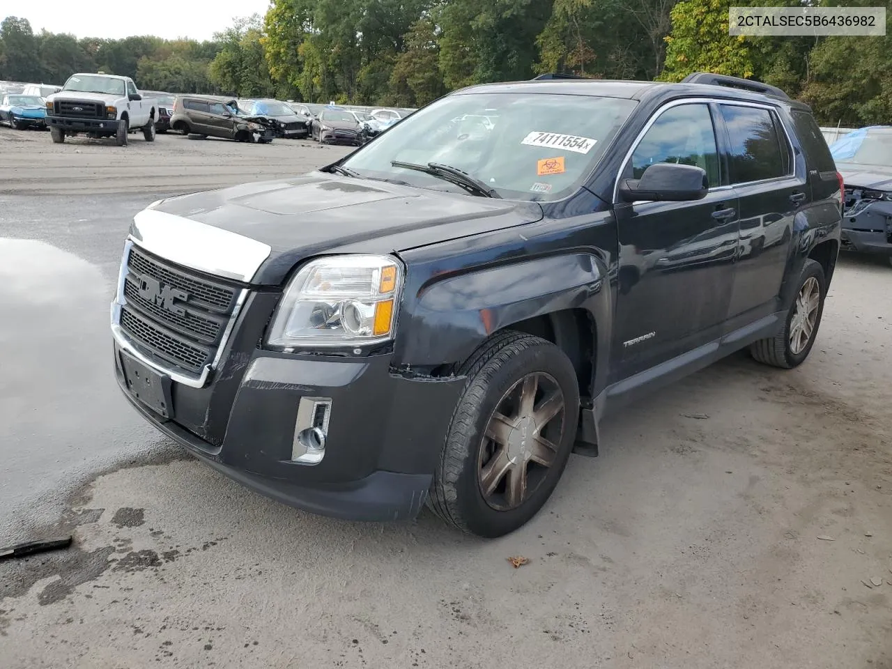 2010 GMC Terrain Sle VIN: 2CTALSEC5B6436982 Lot: 74111554