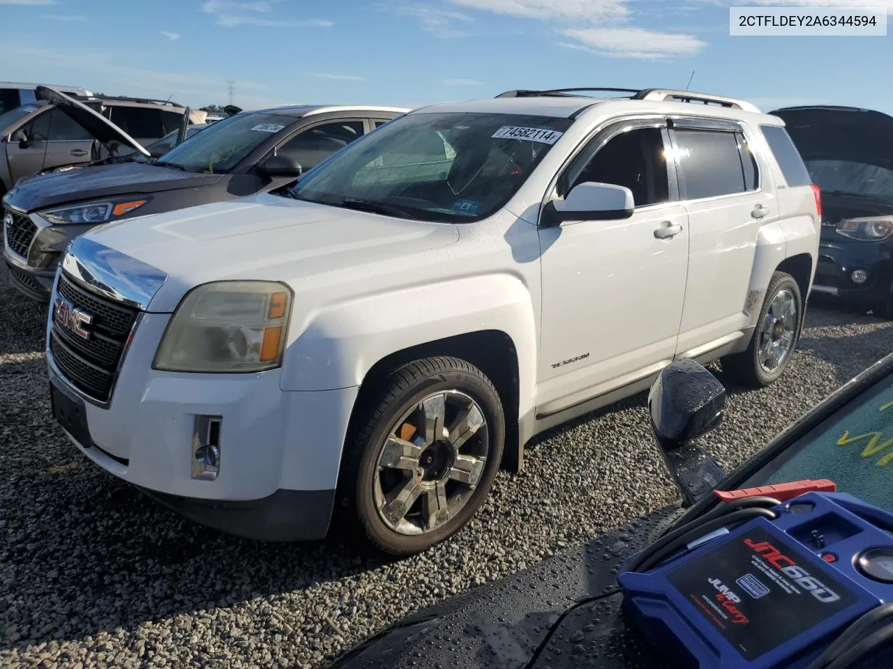 2010 GMC Terrain Sle VIN: 2CTFLDEY2A6344594 Lot: 74582114