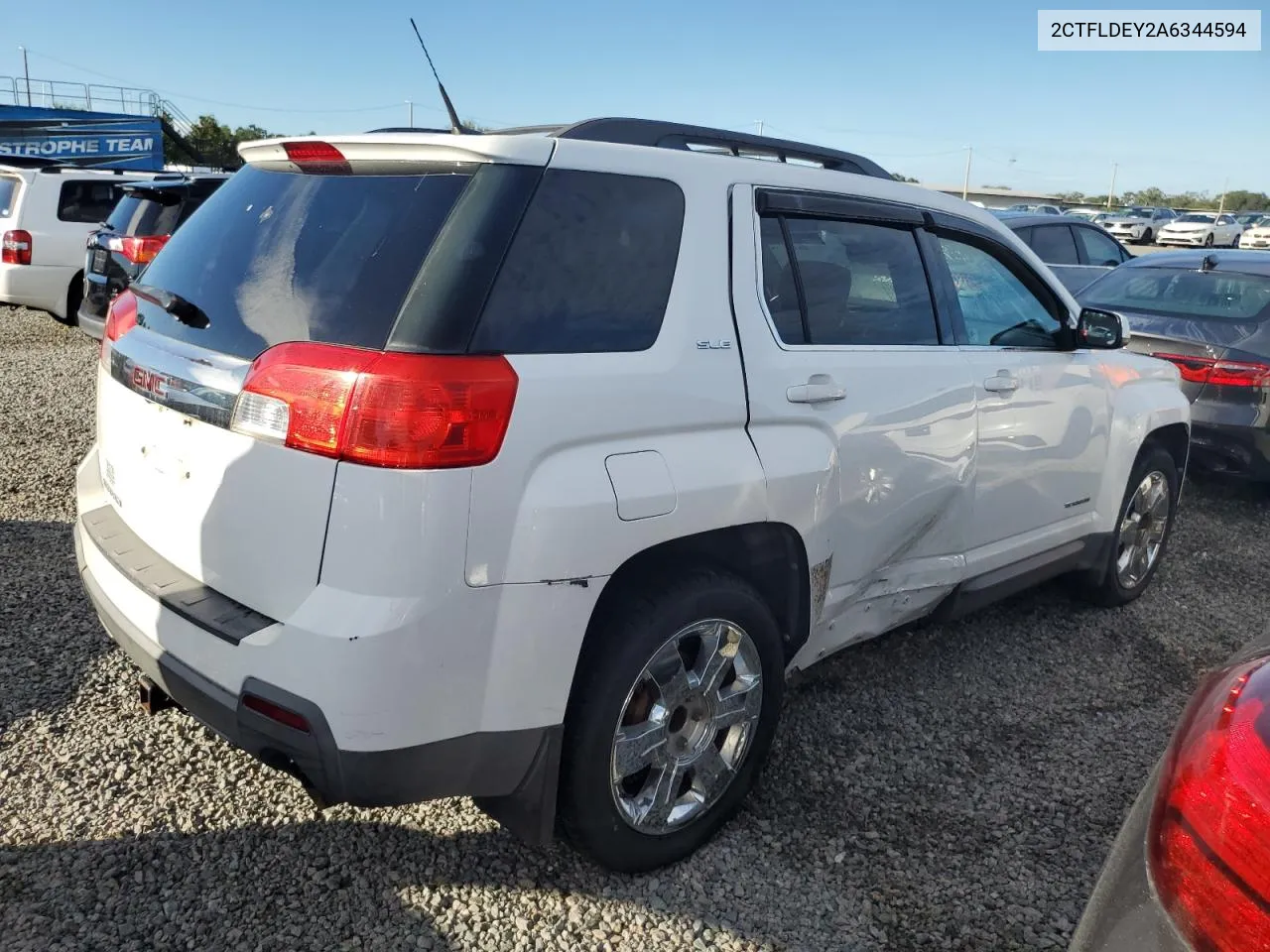 2010 GMC Terrain Sle VIN: 2CTFLDEY2A6344594 Lot: 74582114