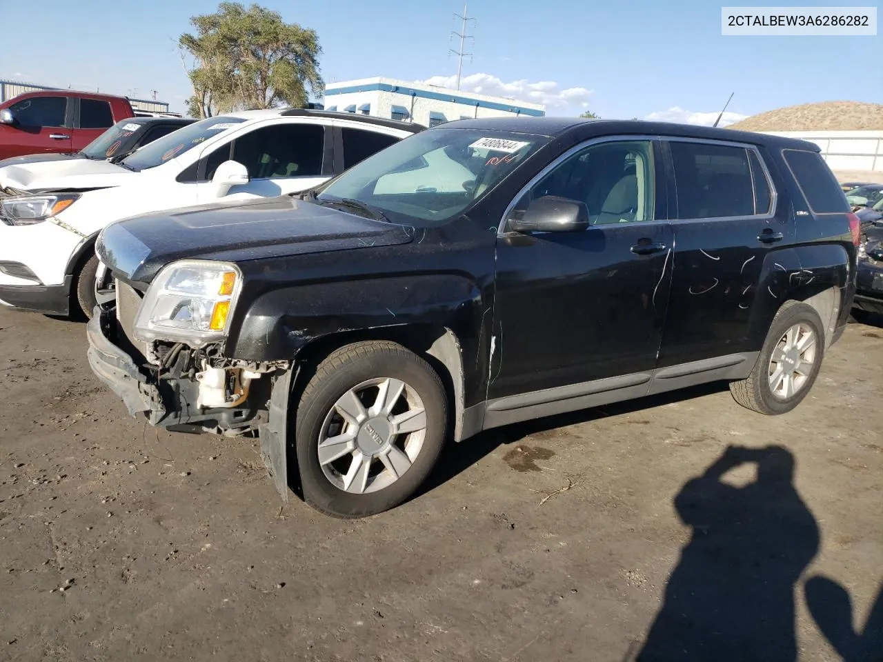 2010 GMC Terrain Sle VIN: 2CTALBEW3A6286282 Lot: 74806844