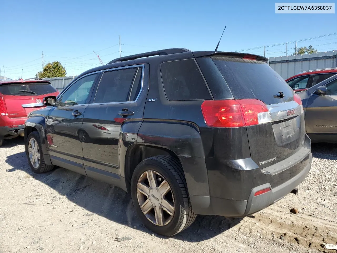 2010 GMC Terrain Slt VIN: 2CTFLGEW7A6358037 Lot: 74898834