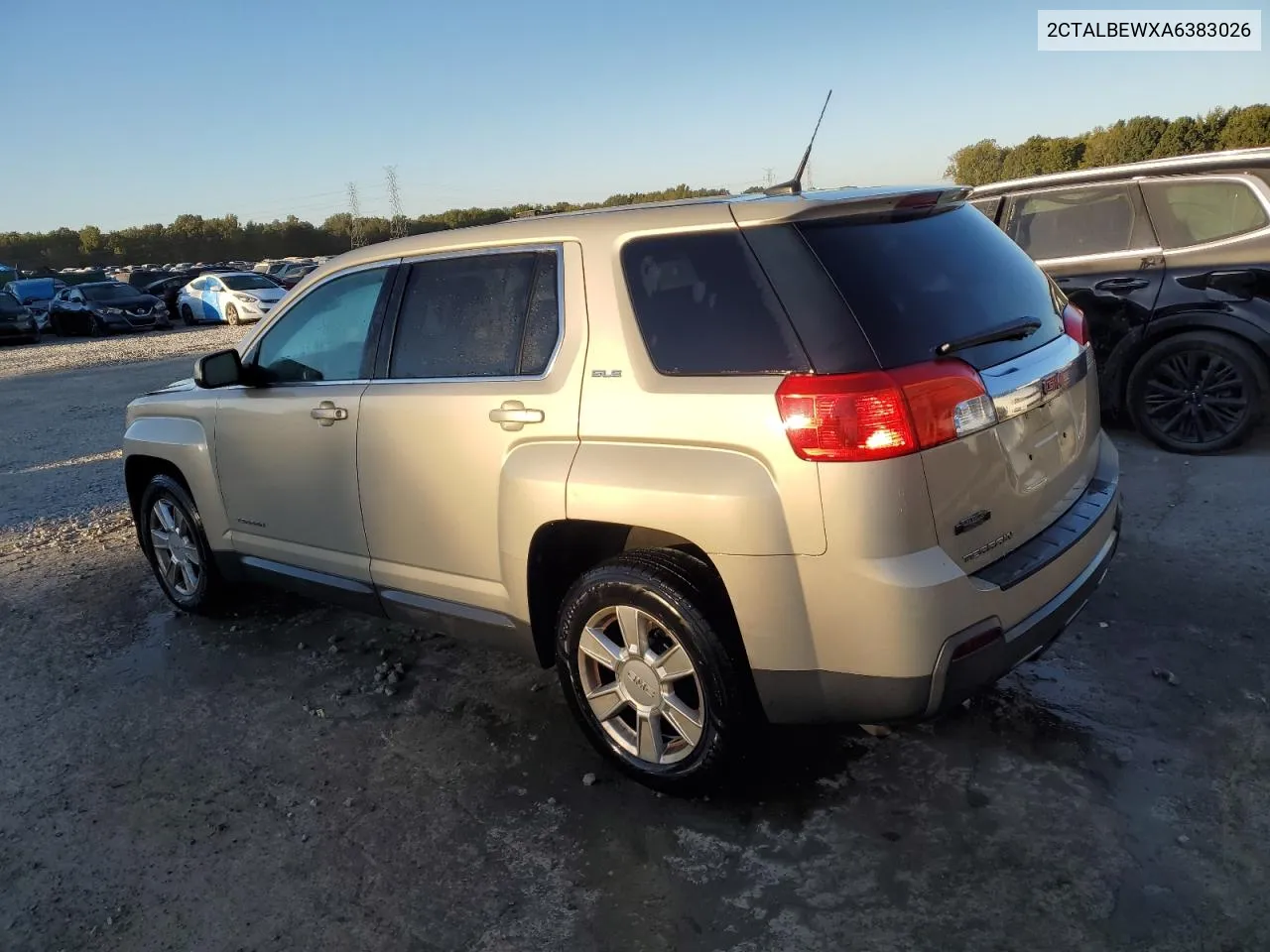 2010 GMC Terrain Sle VIN: 2CTALBEWXA6383026 Lot: 75529844