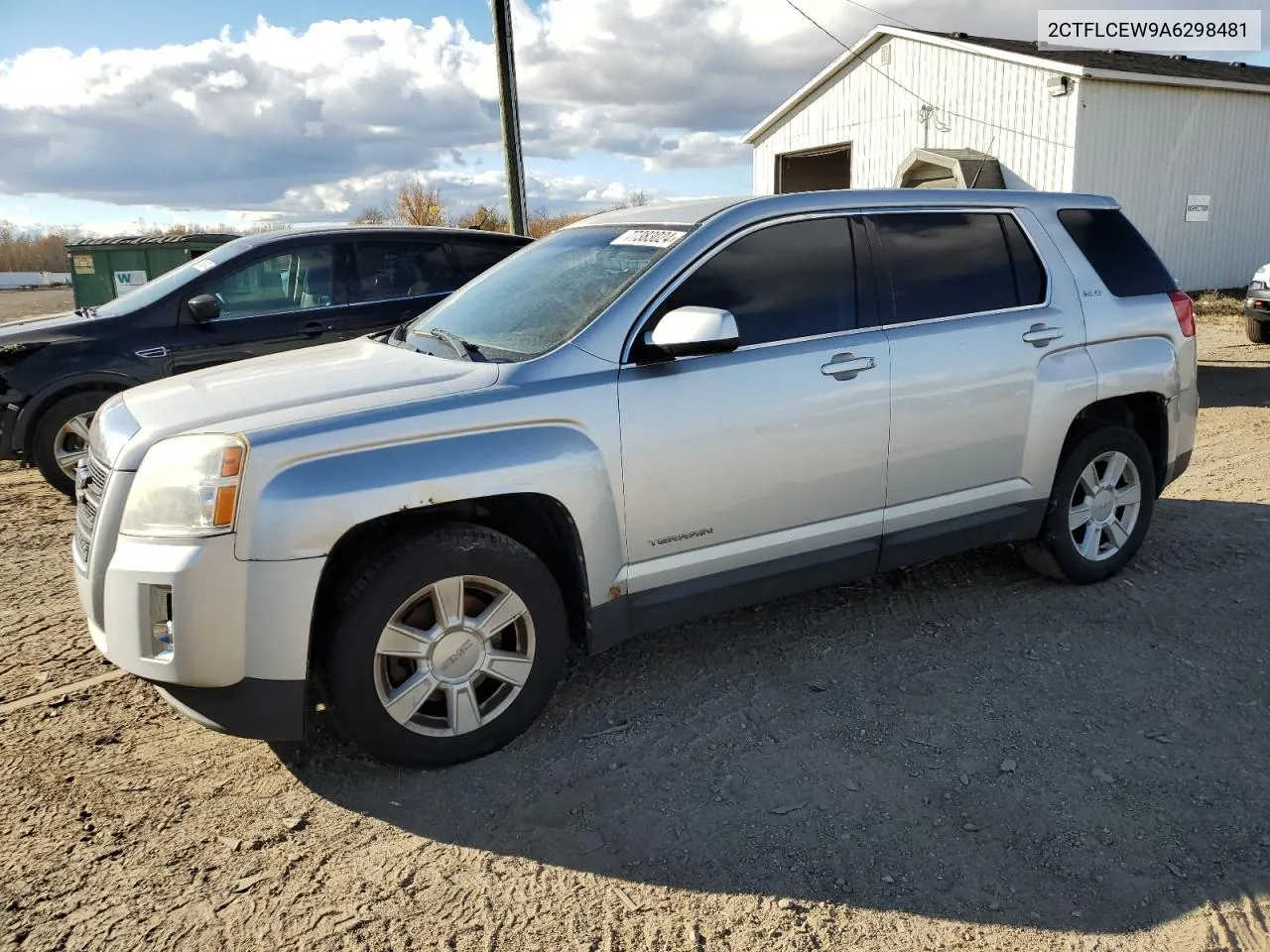 2010 GMC Terrain Sle VIN: 2CTFLCEW9A6298481 Lot: 77383024