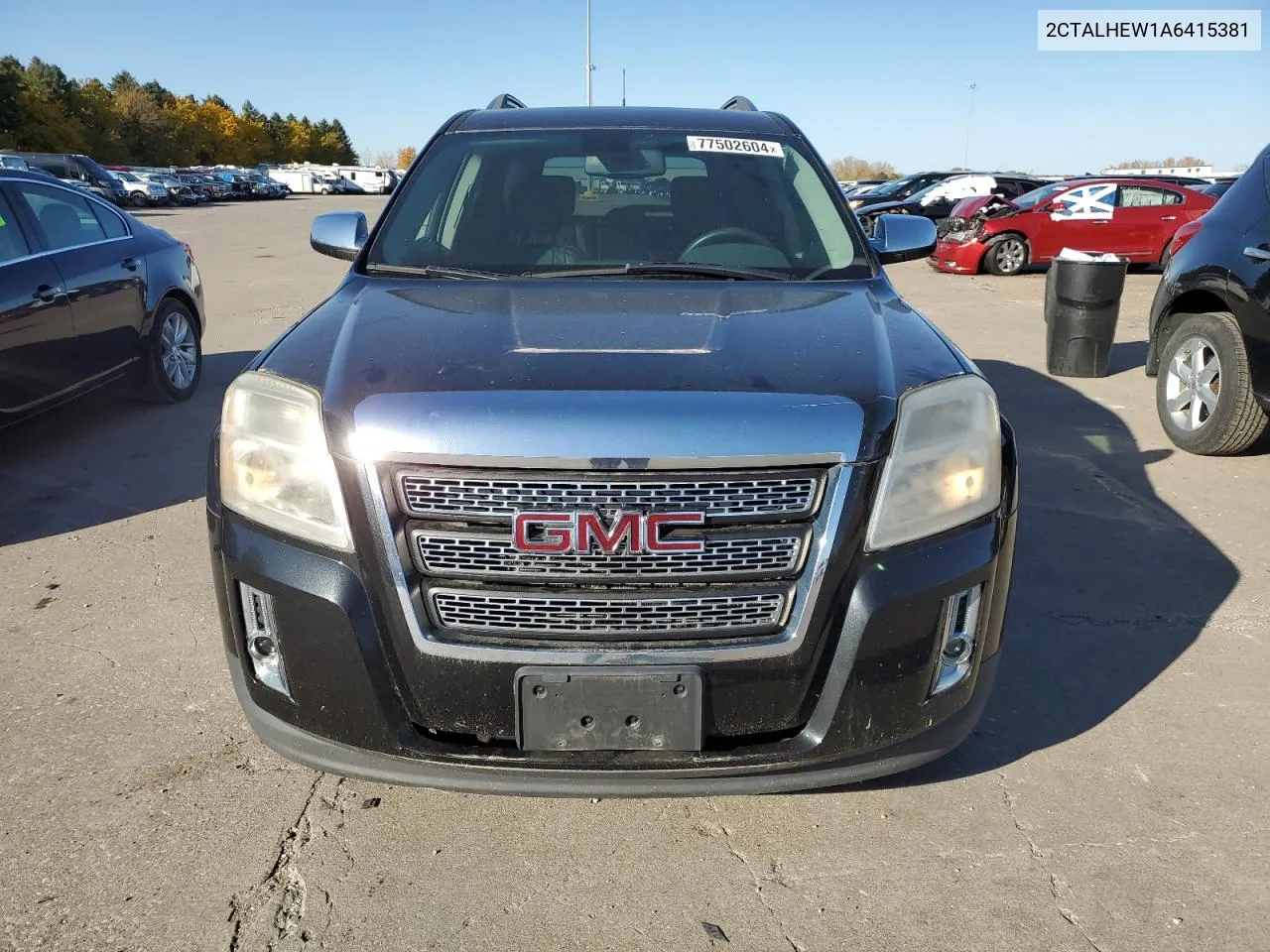 2010 GMC Terrain Slt VIN: 2CTALHEW1A6415381 Lot: 77502604