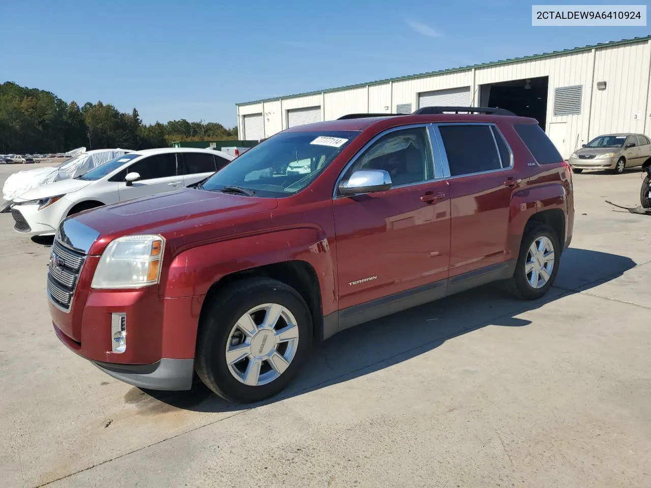 2010 GMC Terrain Sle VIN: 2CTALDEW9A6410924 Lot: 77777114