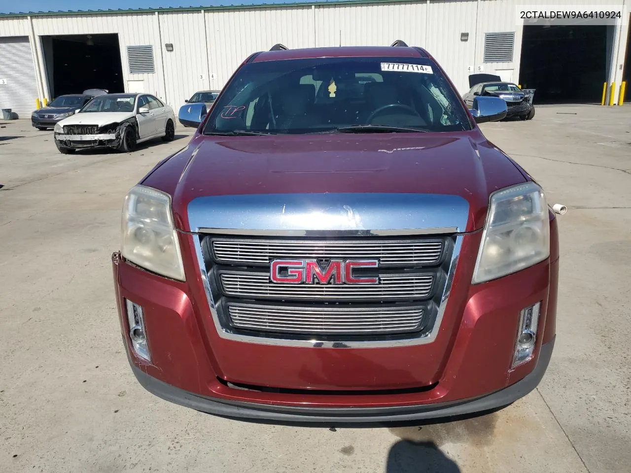 2010 GMC Terrain Sle VIN: 2CTALDEW9A6410924 Lot: 77777114