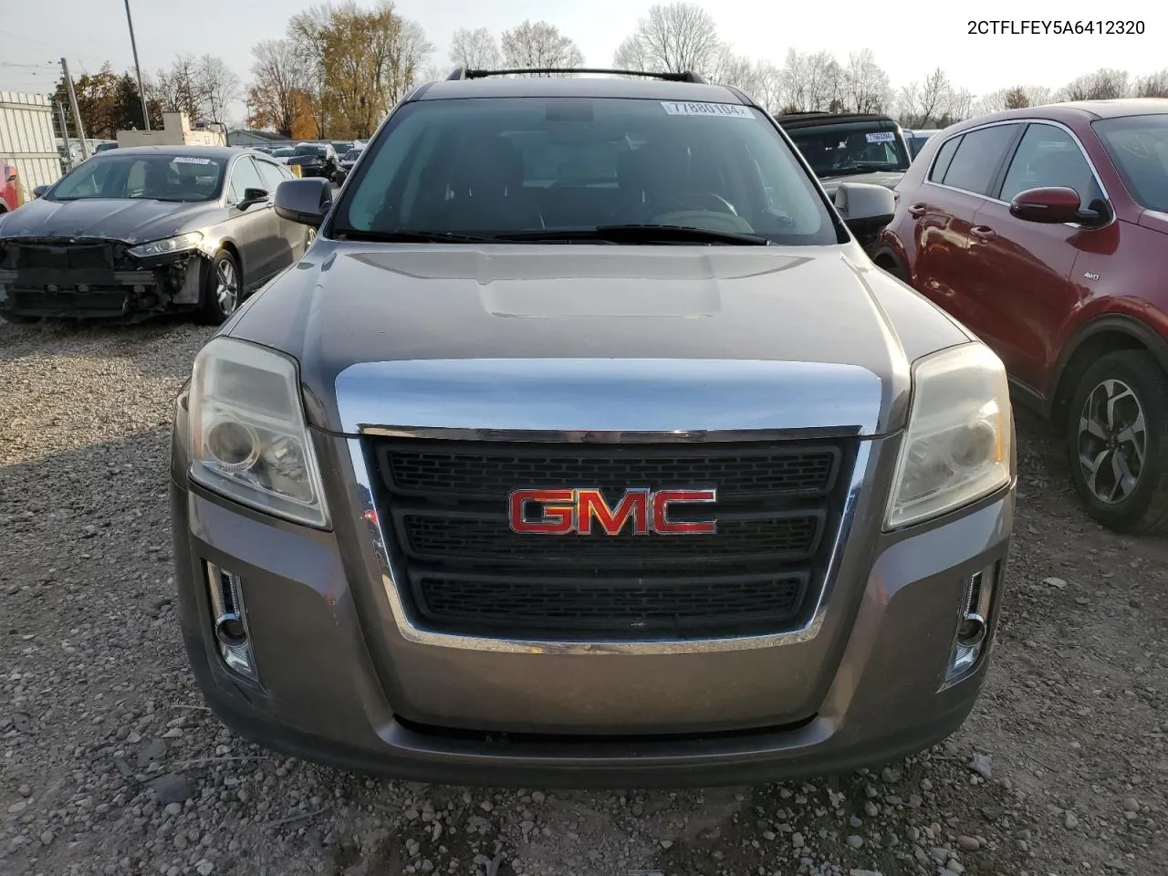 2010 GMC Terrain Slt VIN: 2CTFLFEY5A6412320 Lot: 77880104